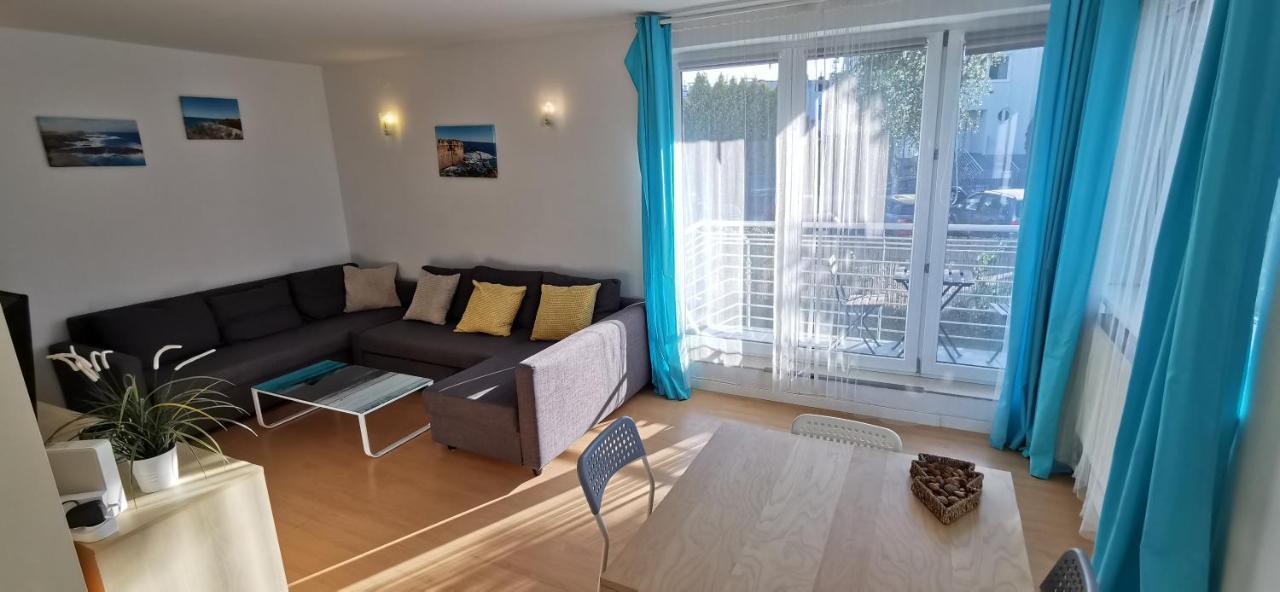 Apartament Bernadowska Lu Apartament Parking Ogrodek Balkon, 800M Plaza Sopot Zewnętrze zdjęcie