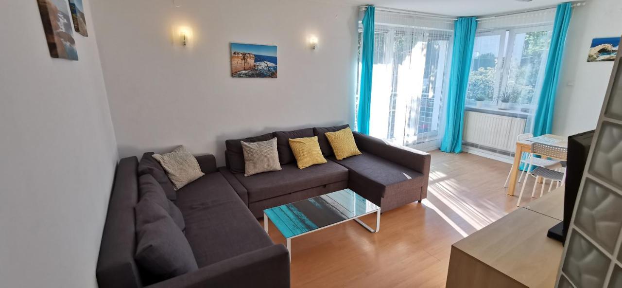 Apartament Bernadowska Lu Apartament Parking Ogrodek Balkon, 800M Plaza Sopot Zewnętrze zdjęcie