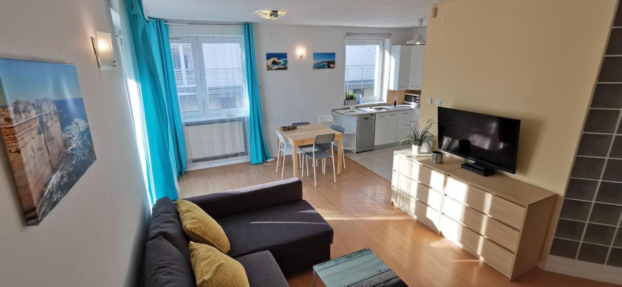 Apartament Bernadowska Lu Apartament Parking Ogrodek Balkon, 800M Plaza Sopot Zewnętrze zdjęcie